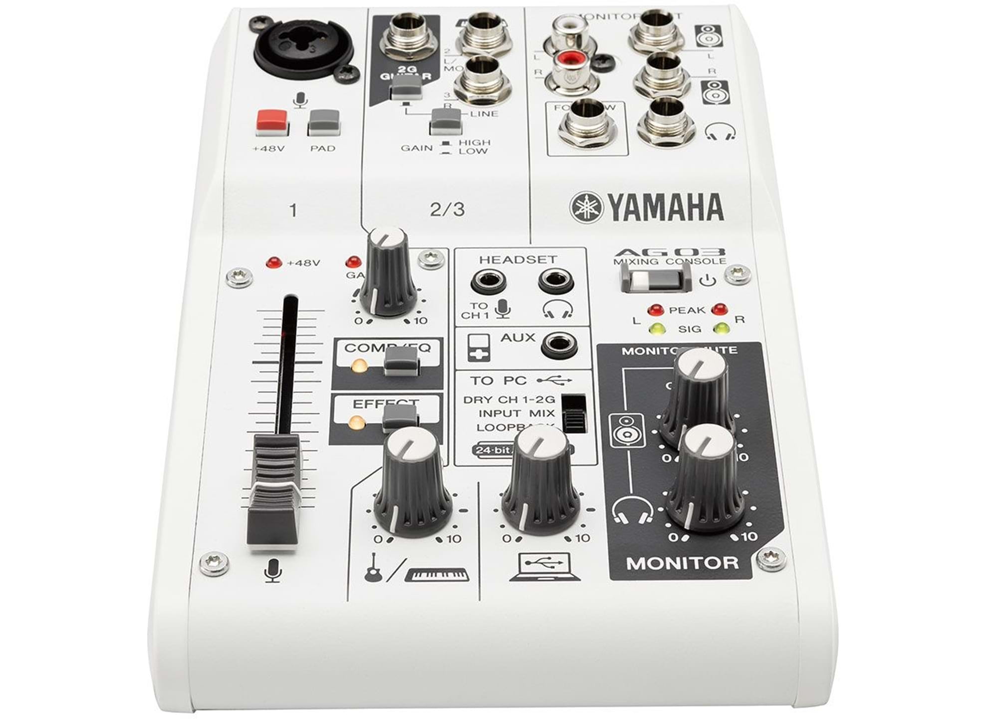 Yamaha AG03 Mixing Console på emusic.se - Sveriges musikaffär på nätet.